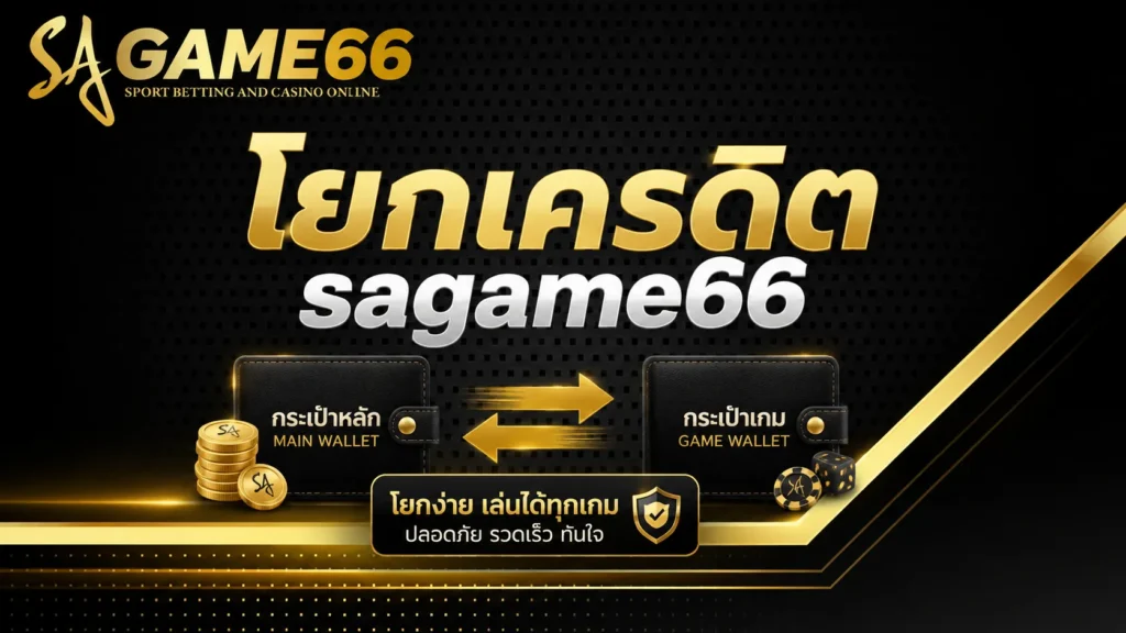 โยกเครดิต sagame66
